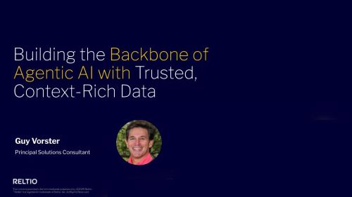 Building the Backbone of Agentic AI with Trusted, Context-Rich Data